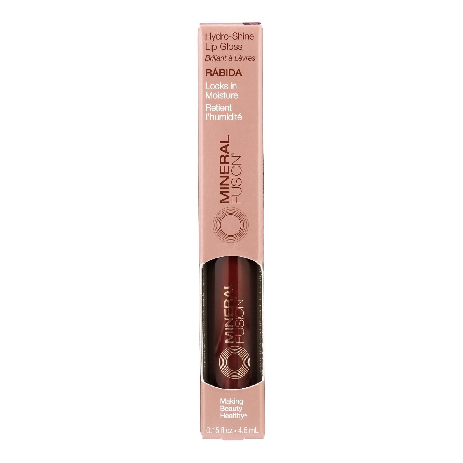 Mineral Fusion - Hydro Shne Lip Gls Rabida - 1 Each-.15 Fluid Ounce