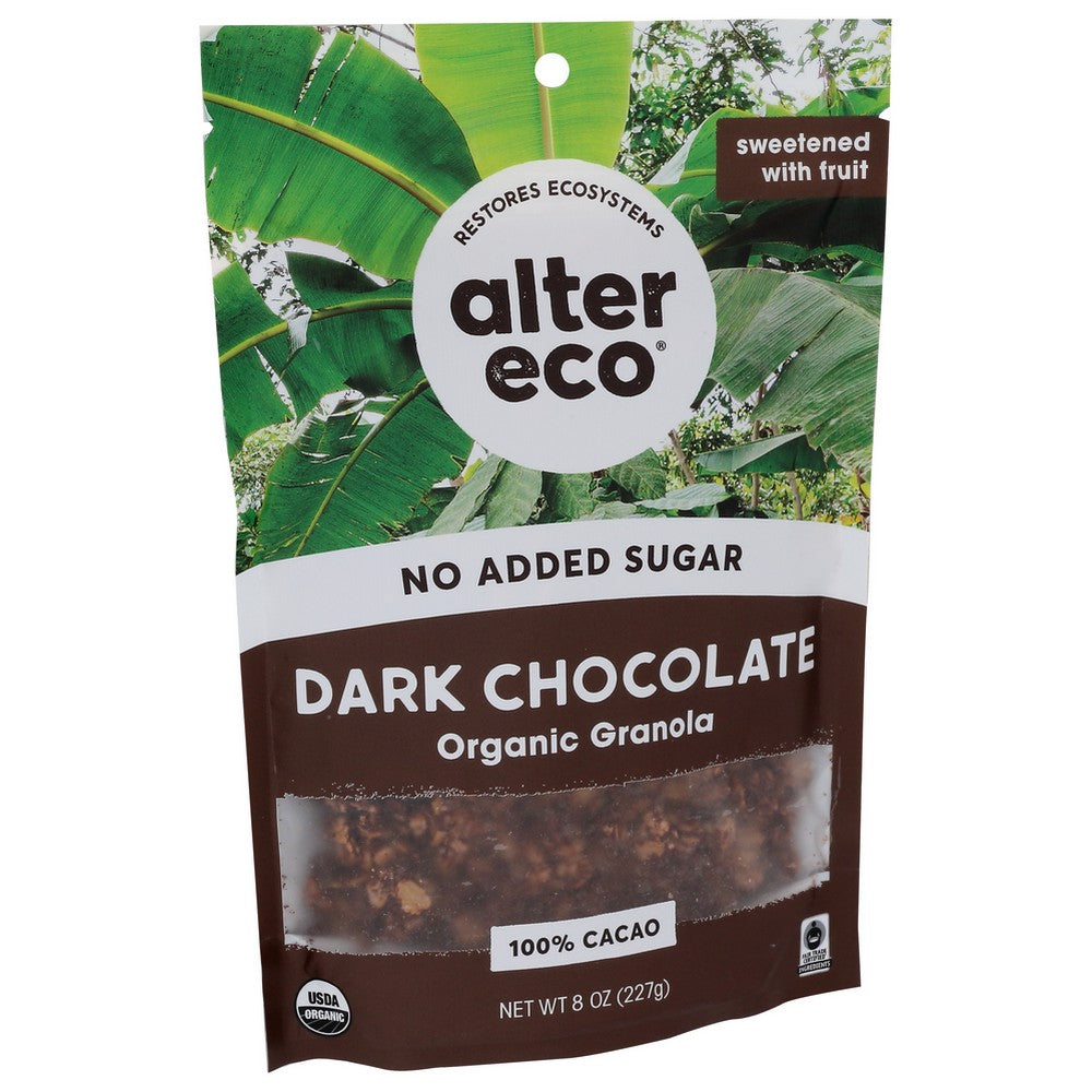 Alter Eco®, Organic Granola Dark Chocolate 8 Ounce, Case of 6