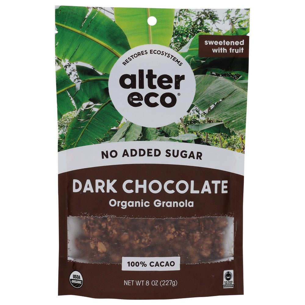 Alter Eco®, Organic Granola Dark Chocolate 8 Ounce, Case of 6