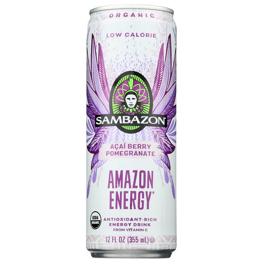 Sambazon Amazon Energy Lo Cal - 12 Fluid Ounce,  Case of 12