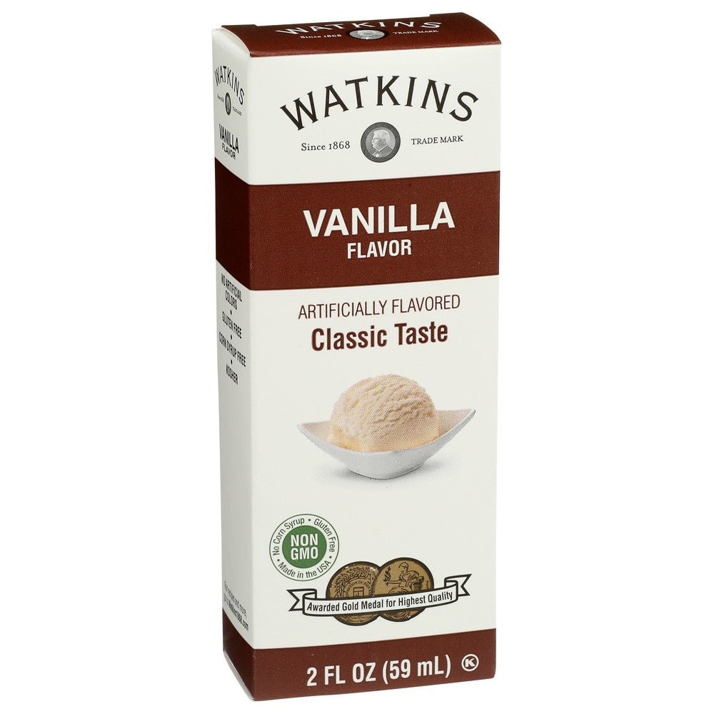 Watkins 60384, Watkins Imitation Vanilla Extract, 2 Fl. Oz.,  Case of 12