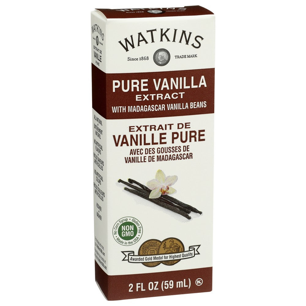 Watkins Extract Vnla Madgscr Bourbon - 2 Ounce,  Case of 6