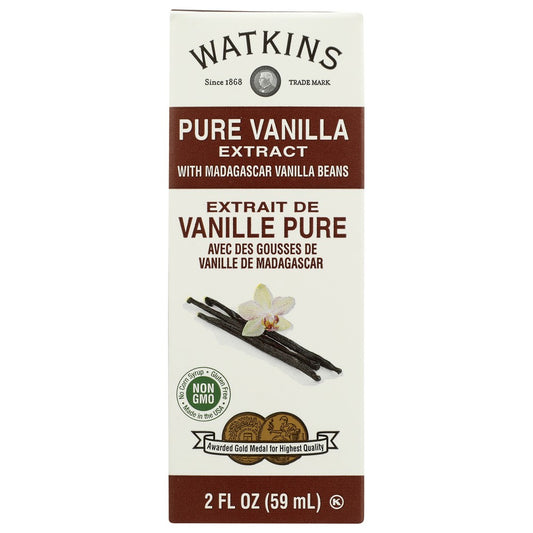 Watkins Extract Vnla Madgscr Bourbon - 2 Ounce,  Case of 6