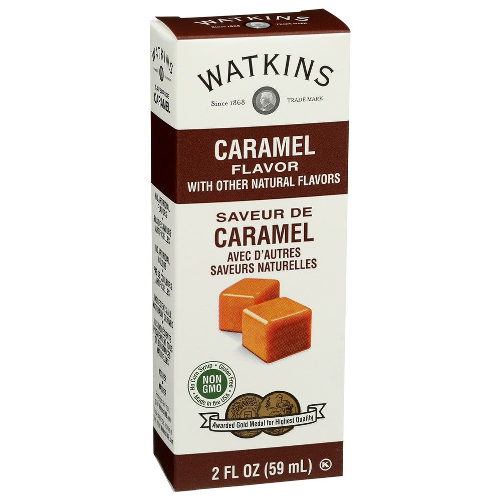 Watkins 60445, Watkins Imitation Caramel Extract, 2 Fl. Oz.,  Case of 6