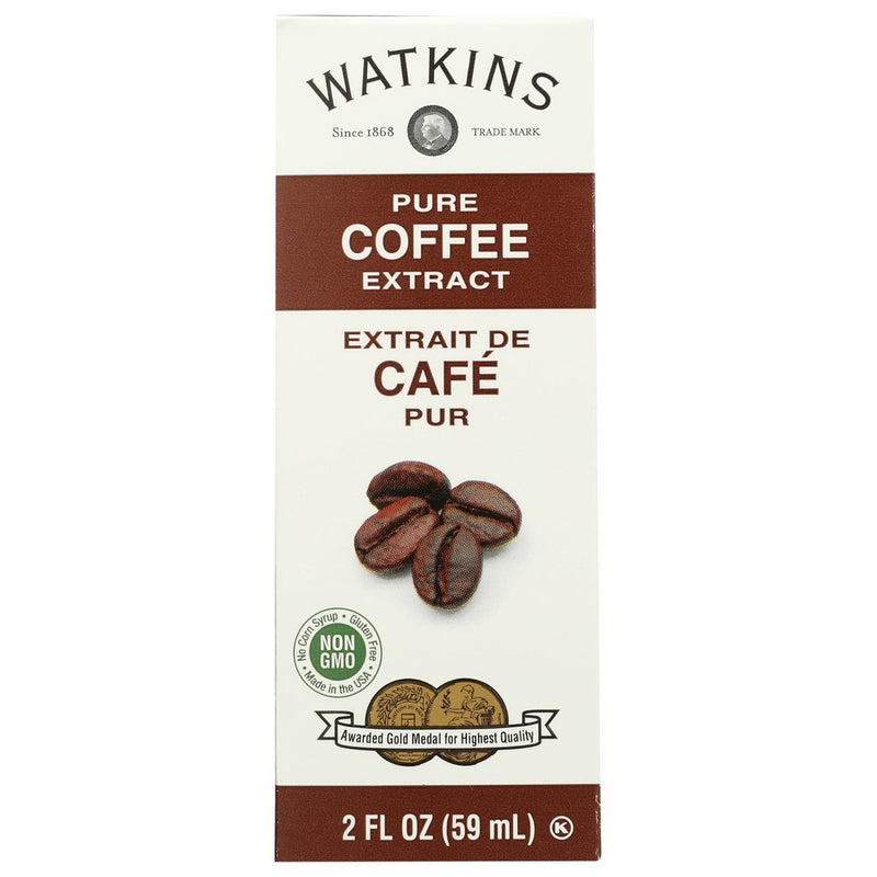 Watkins Extract Pure Coffee - 2 Fluid Ounce, Case of 6