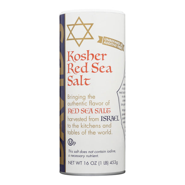 David's - Sea Salt Red Kosher - Case of 12-16 Ounce