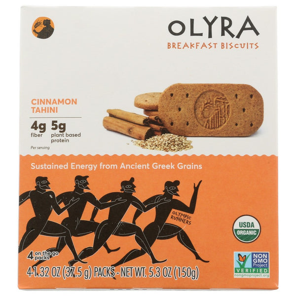 Olyra Biscuit Bfast Cnmn Tahni - 5 Ounce, Case of 6