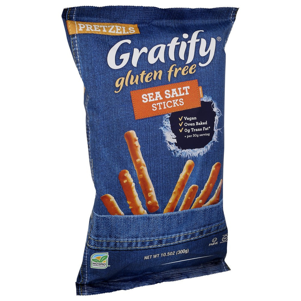 Gratify 210-10-314,  Gratify Gluten Free Pretzel Twists 10.5 Ounce,  Case of 6