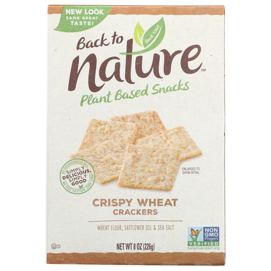 Back To Nature 87013028,  Crackers 8 Ounce,  Case of 6