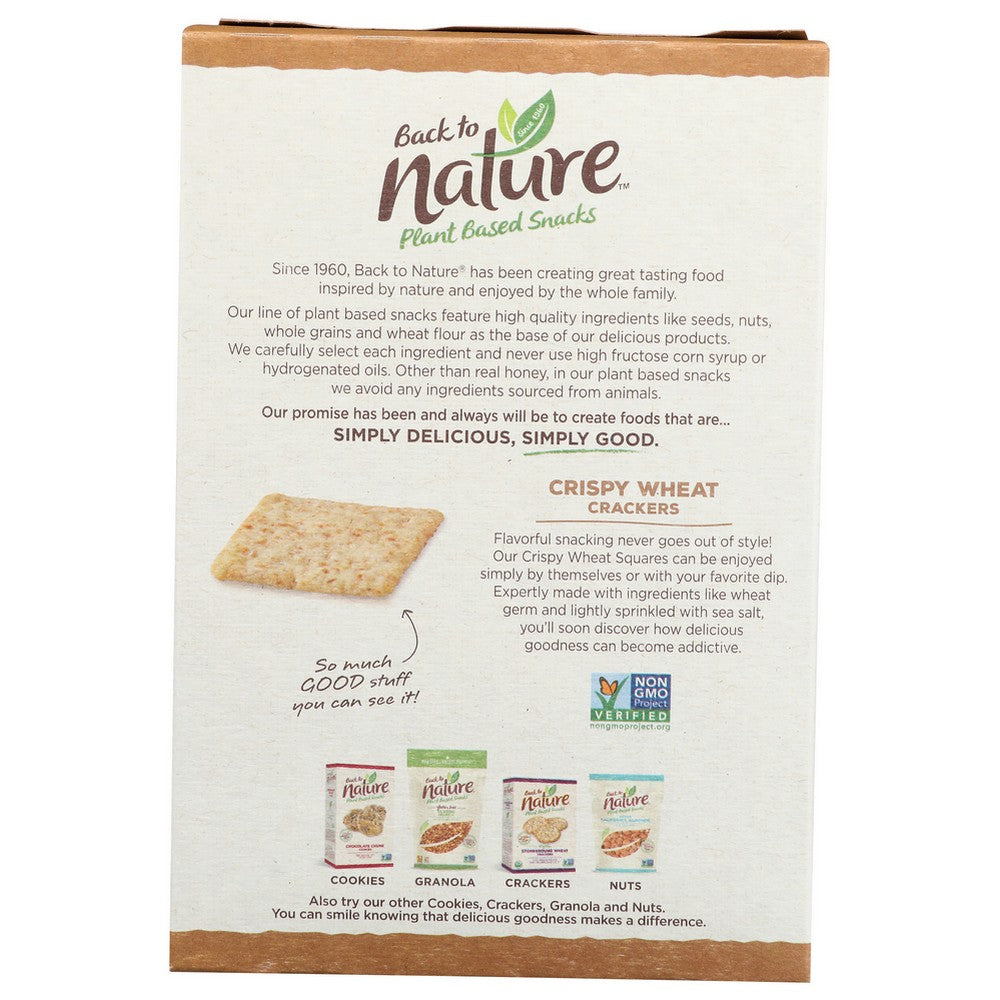 Back To Nature 87013028,  Crackers 8 Ounce,  Case of 6