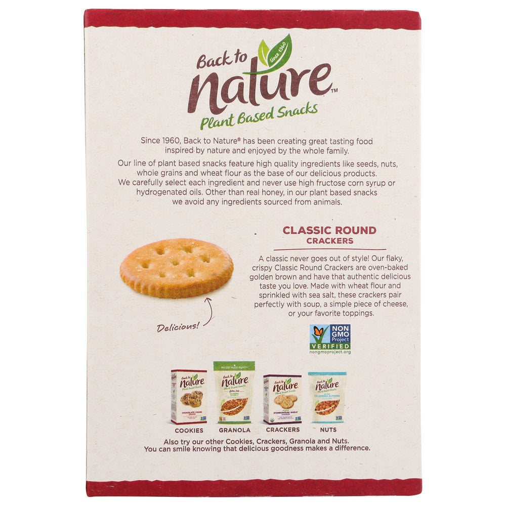 Back To Nature 87013015,  Crackers 8.5 Ounce,  Case of 6