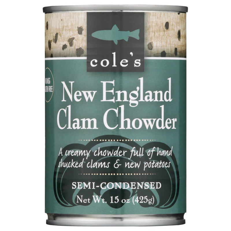 Coles Soup New Englnd Clam Chow - 15 Ounce, Case of 6