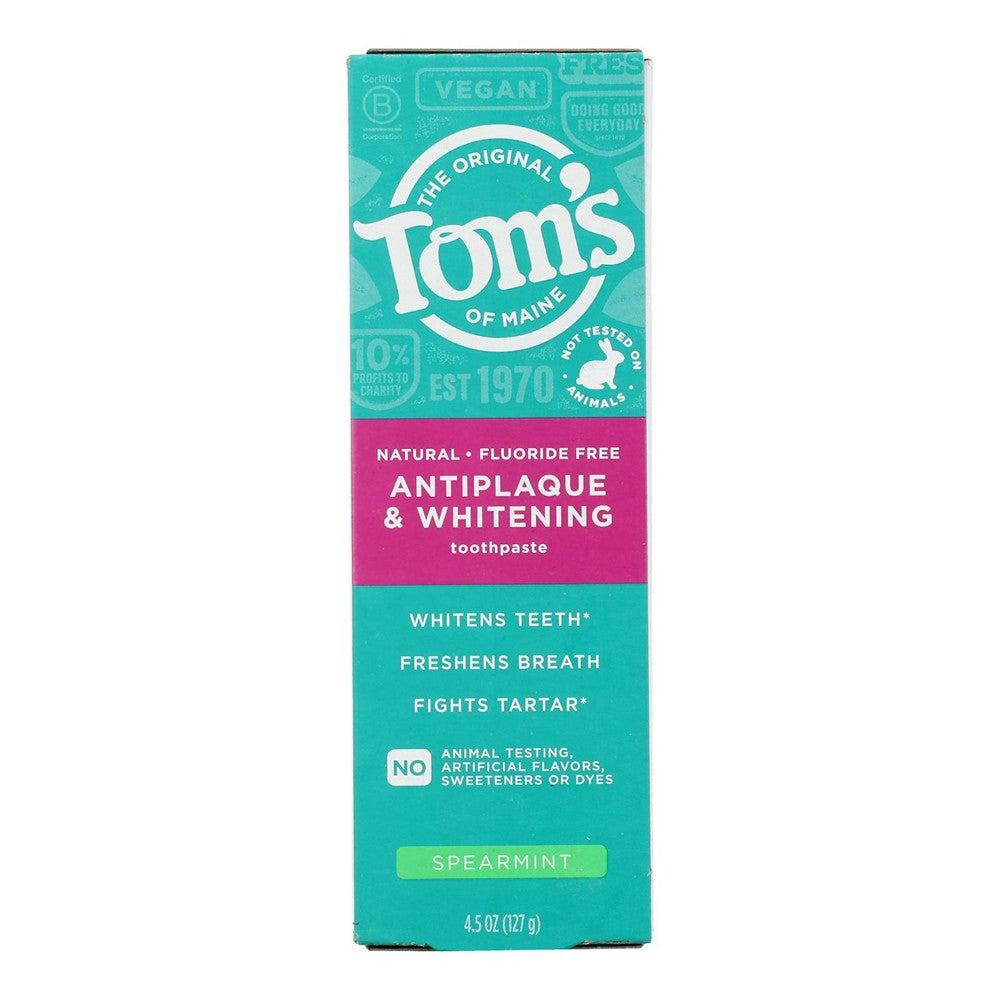Tom's Of Maine - Tp A/p T/c Whtng Sprmnt - Case of 6-4.5 OZ