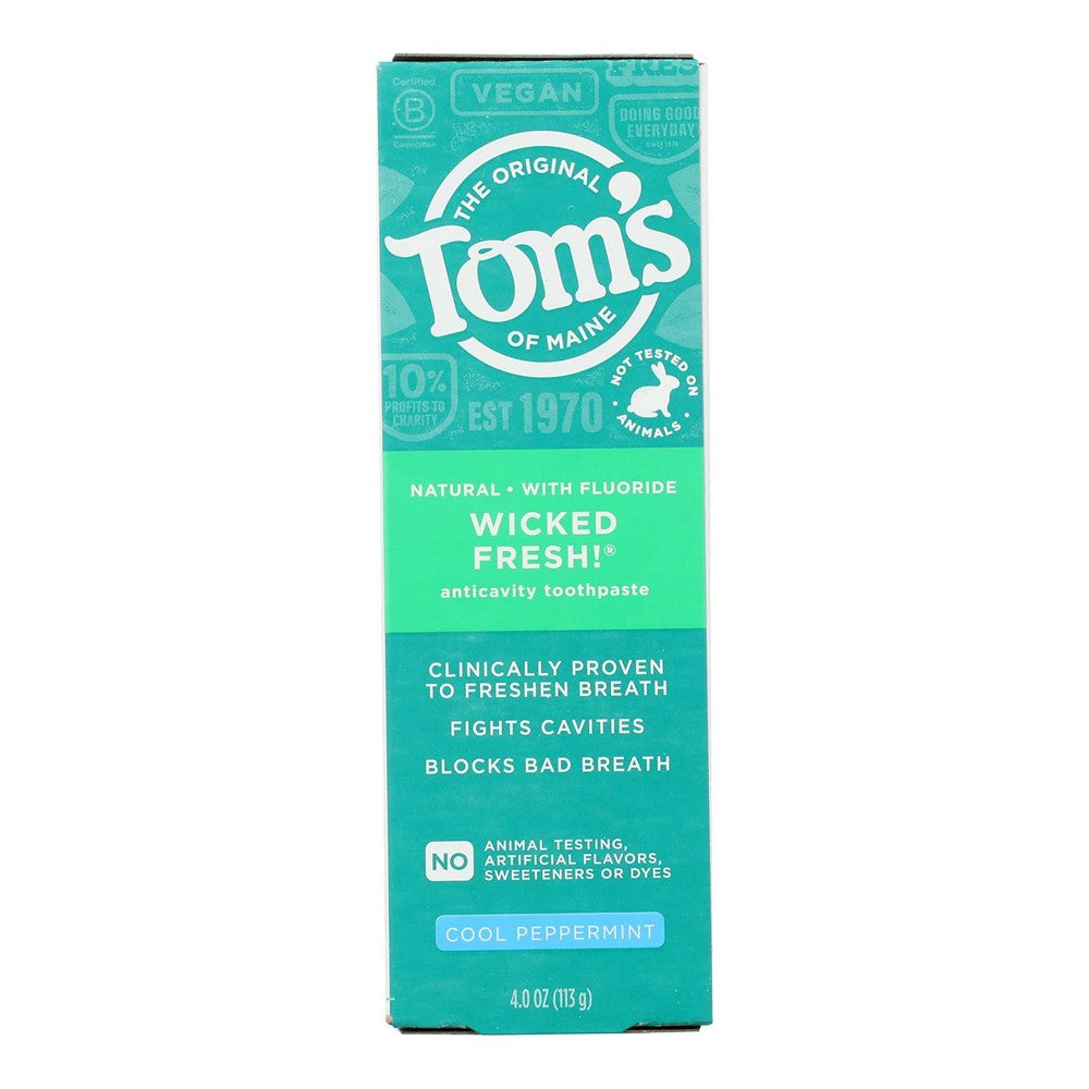 Tom's Of Maine - Tp Wicked Frsh Cool Pprmn - Case of 6-4 OZ