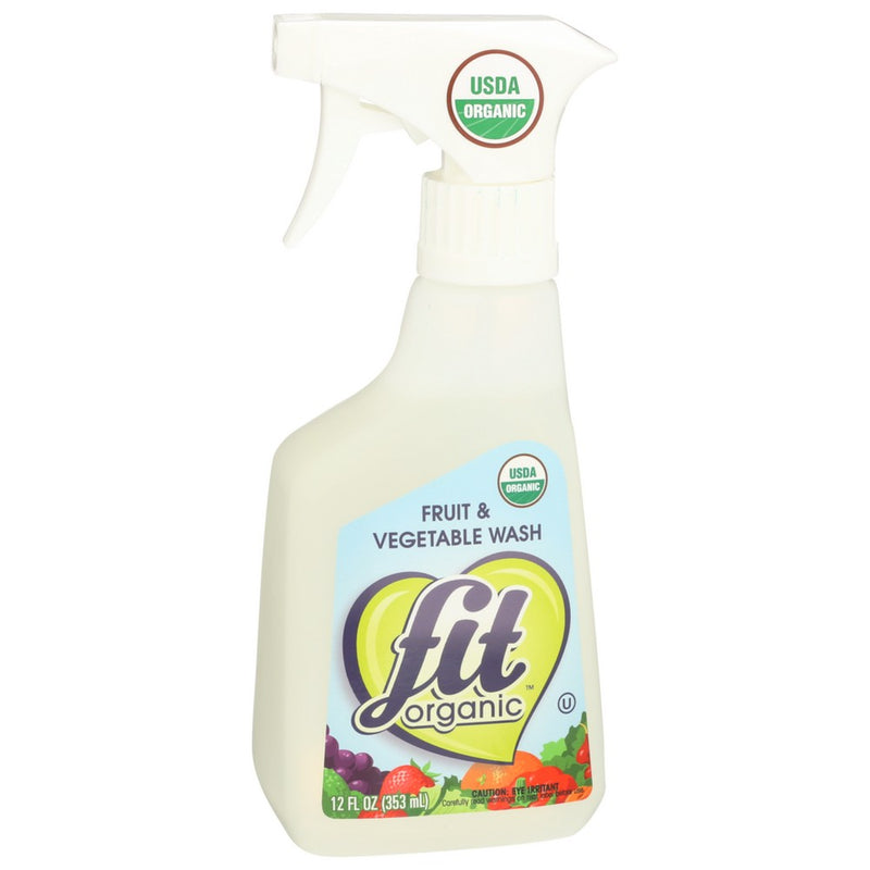 Fit Organic Produce Wash Spray Organic - 12 Ounce, Case of 12