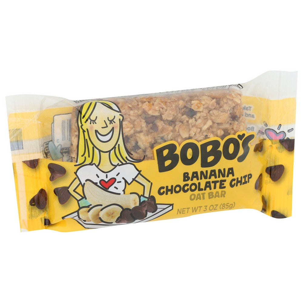 Bobo's® 104-D, Bobo’S Oat Bars, Banana Chocolate Chip 3 Oz. Bar,  Case of 12