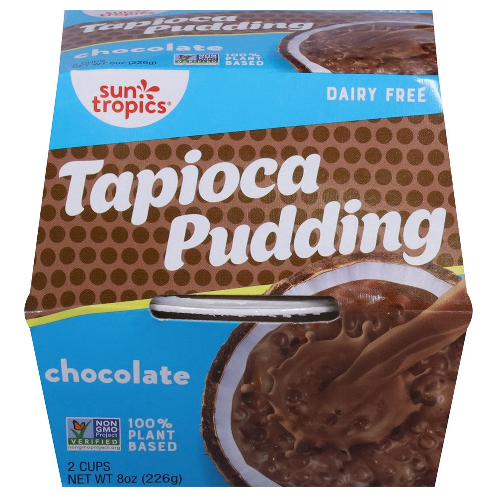 Sun Tropics - Pudding Tapioca Chocolate - Case of 6-8 OZ