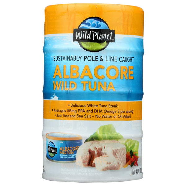 Wild Planet 104, Wild Albacore Tuna 20 Ounce,  Case of 12