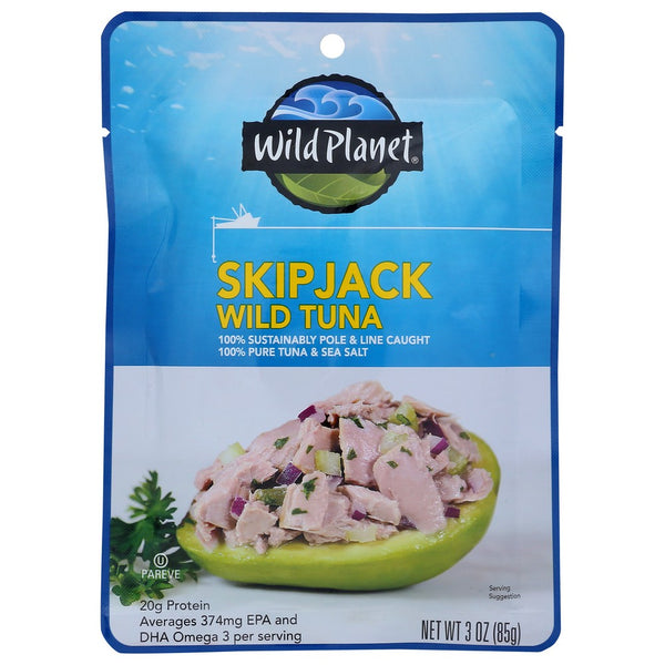 Wild Planet Foods , Wild Skipjack Light Tuna 3 Ounce,  Case of 24