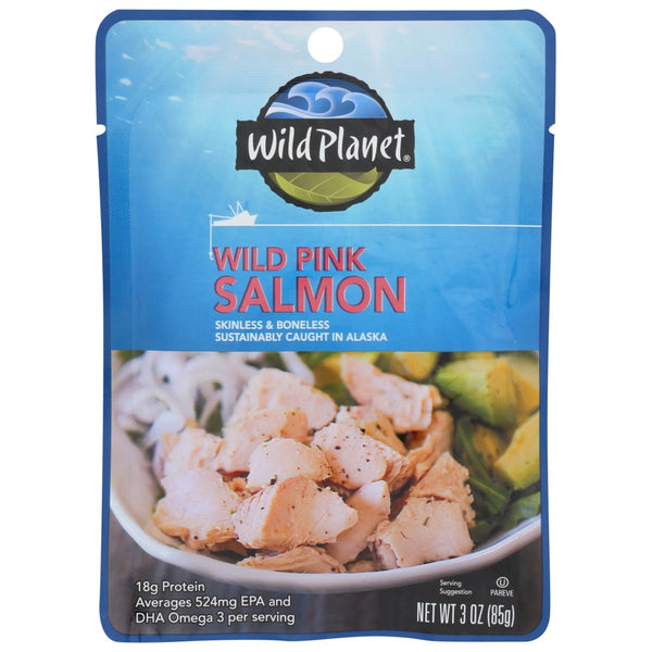 Wild Planet Foods , Wild Pink Salmon 3 Ounce,  Case of 12