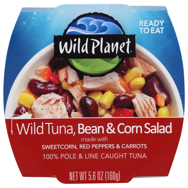 Wild Planet ,  Wild Tuna Bean & Corn Salad 5.6 Ounce,  Case of 12