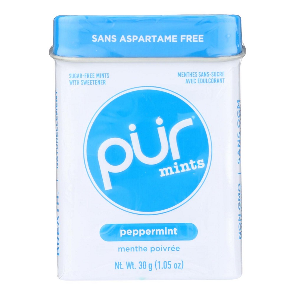 Pur Mint - Mints Peppermint - Case of 12-1.05 OZ