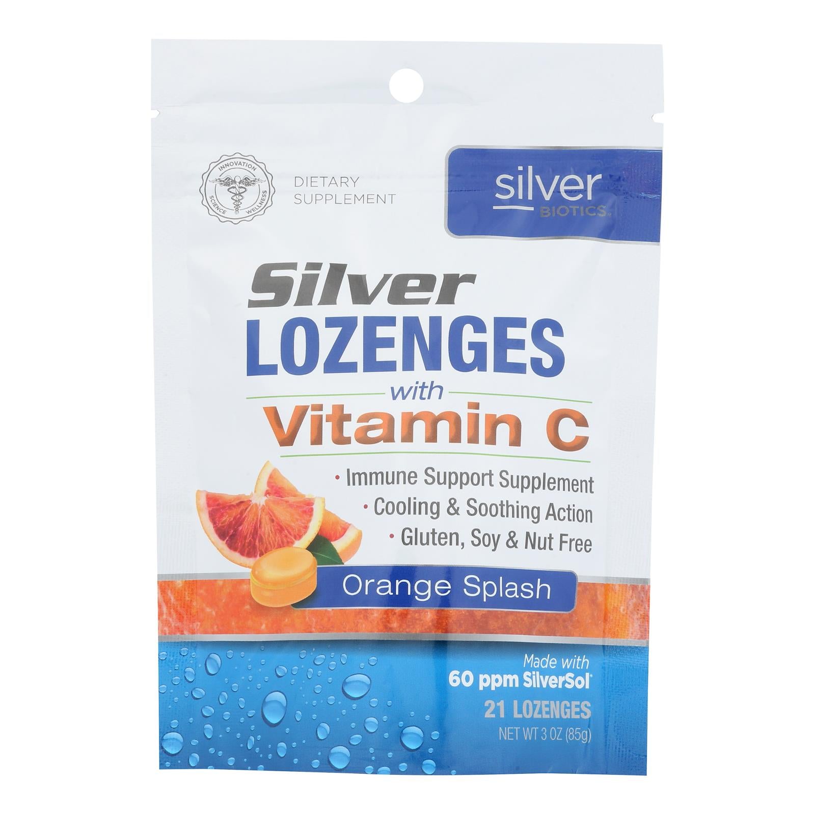 Silver Biotics - LOunceenges W/vitamin C - 1 Each-21 Count