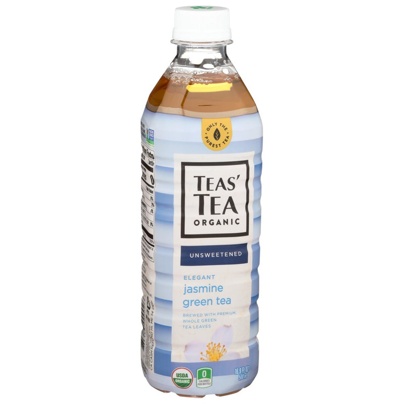 Teas Tea Tea Green Jasmine Organic - 17 Fluid Ounce, Case of 12