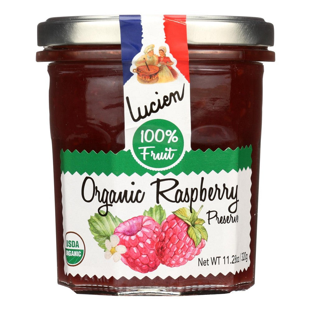 Lucien Georgelin Fruit Spread - Organic - Raspberry - Case of 6 - 11.28 oz