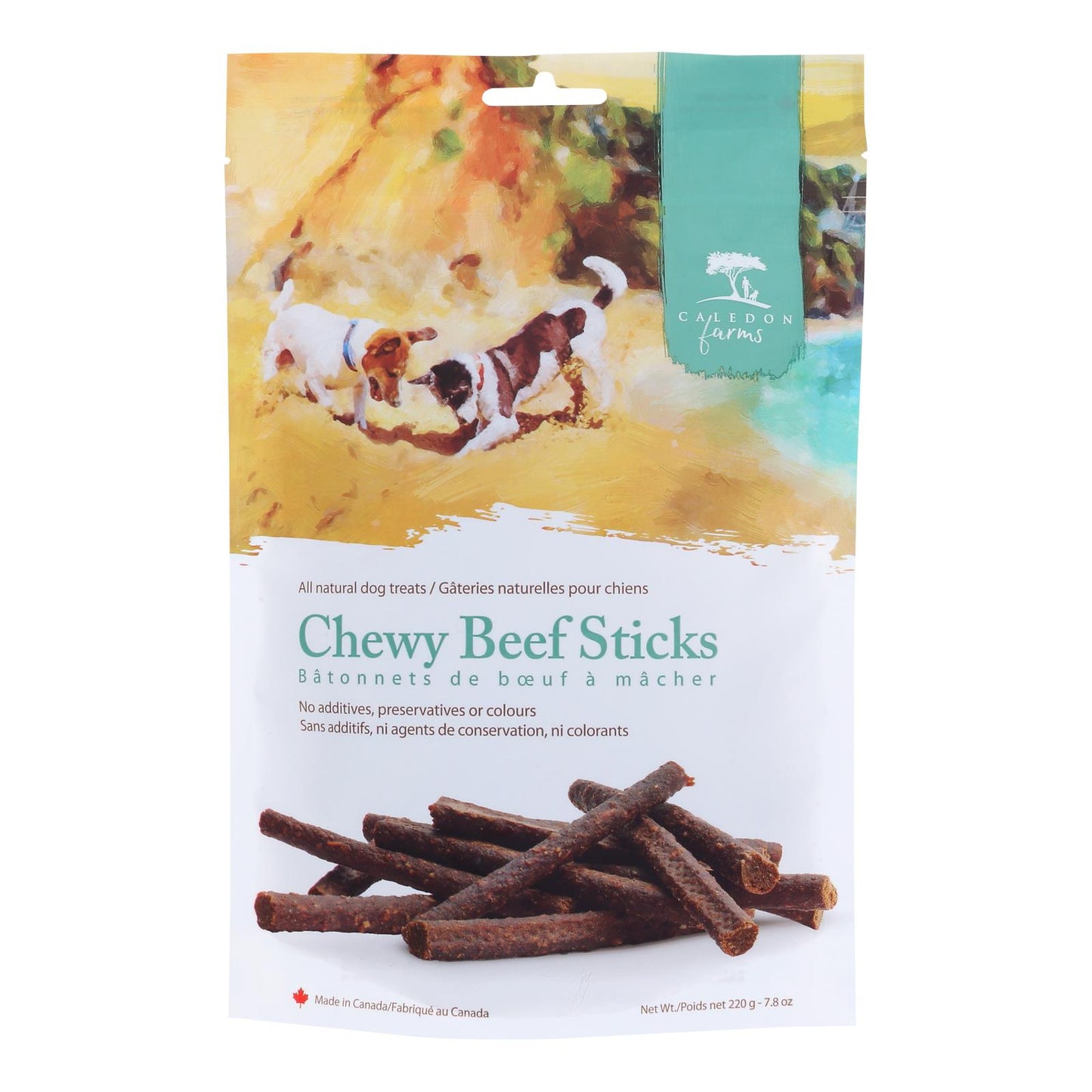 Caledon Farms - Dog Treat Chw Beef Stick - Case of 4-7.8 Ounce