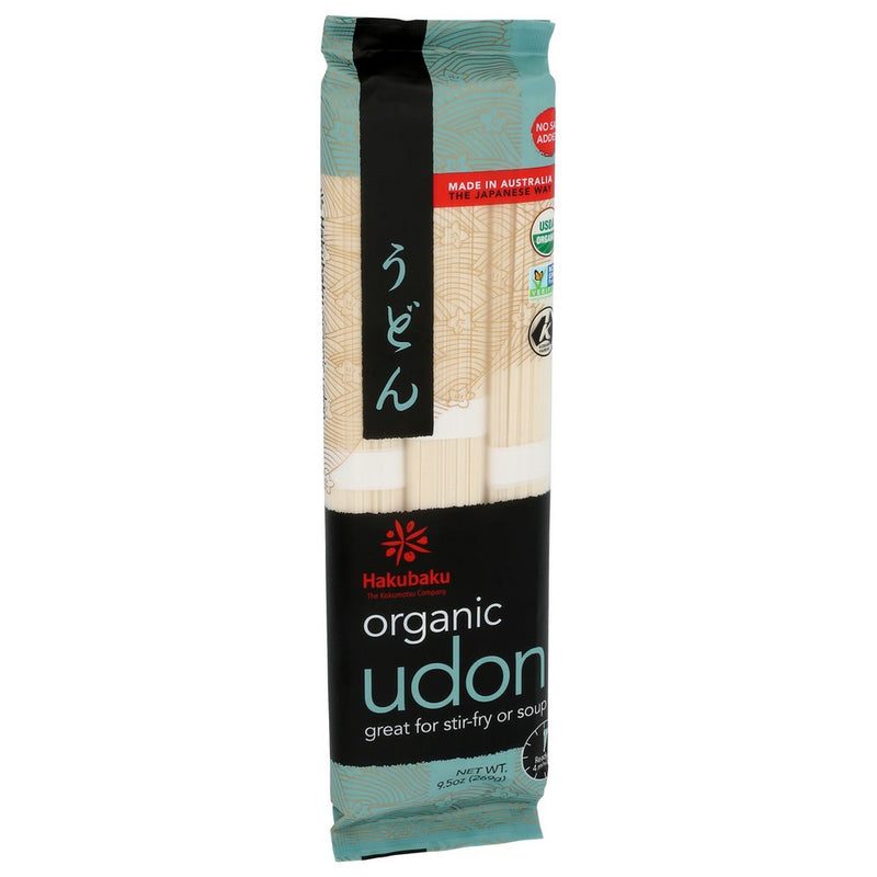 Hakubaku Noodle White Udon - 10 Ounce, Case of 8