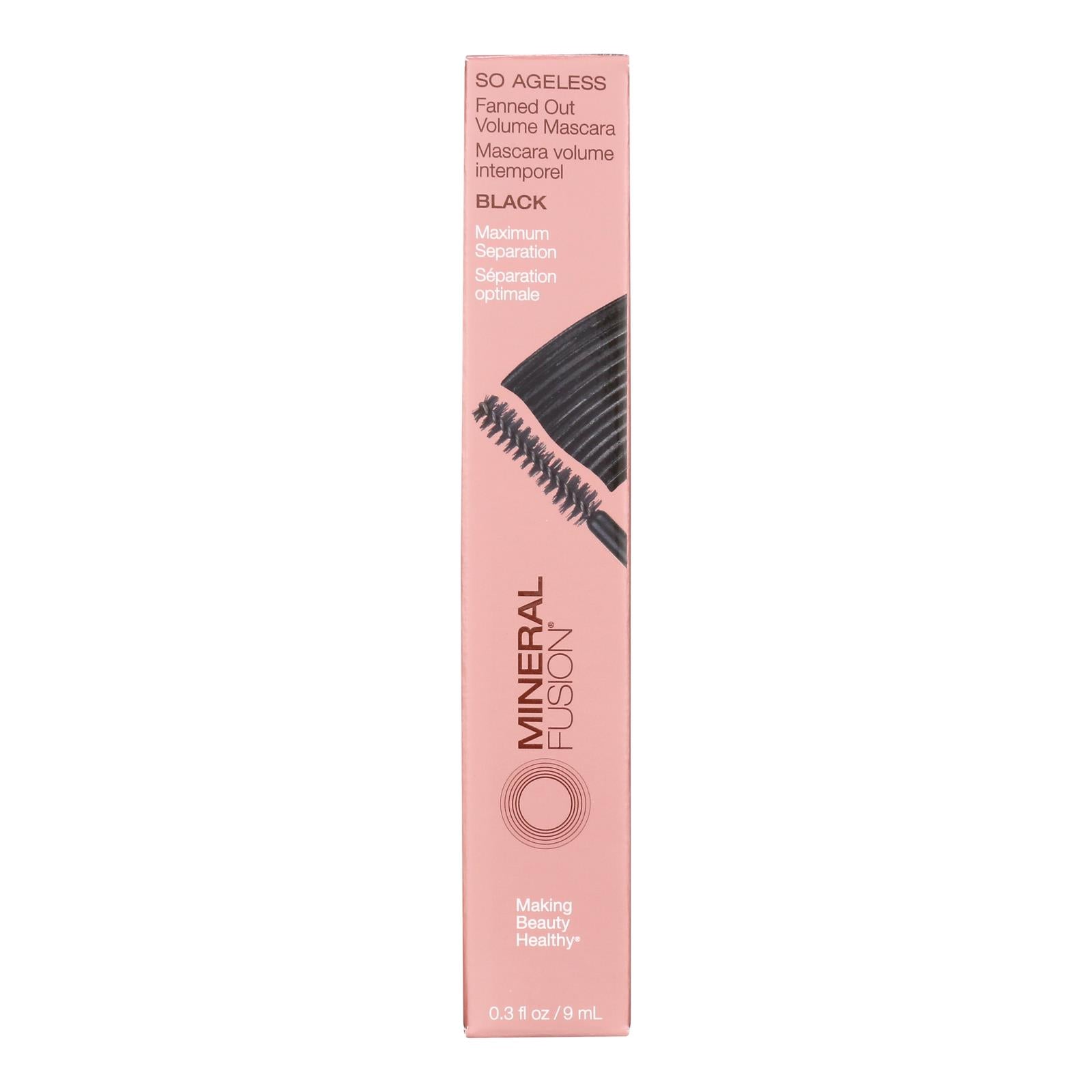Mineral Fusion - Mscra Black Ageless Volume - 1 Each-.3 Fluid Ounce