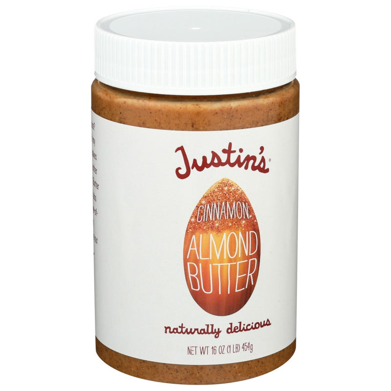 Justins Nut Butter Almnd Cinnmn - 16 Ounce, Case of 6