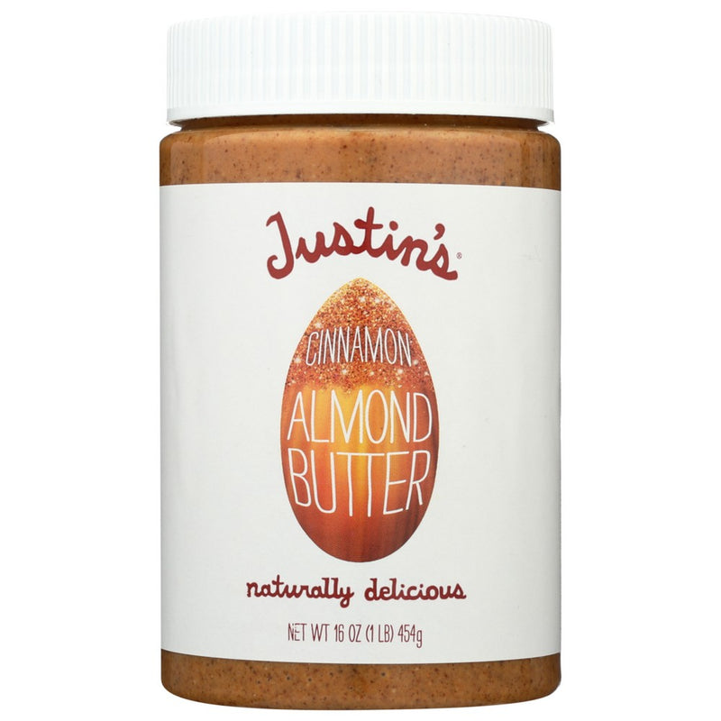 Justins Nut Butter Almnd Cinnmn - 16 Ounce, Case of 6