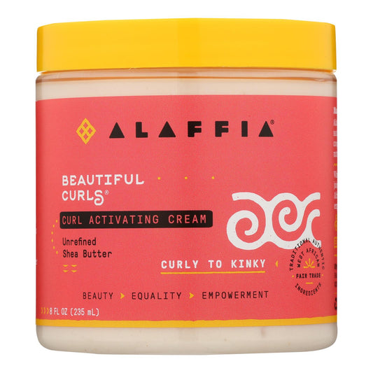 Alaffia - Hair Cream Curl Activating - 1 Each-8 Fluid Ounce