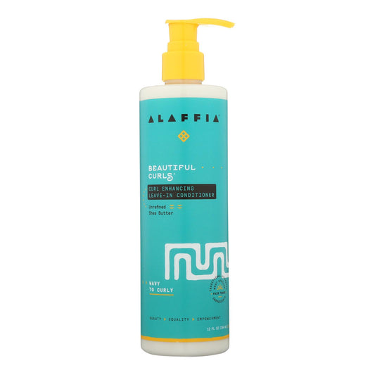 Alaffia - Conditioner Curl Enh Leave In - 1 Each-12 Fluid Ounce