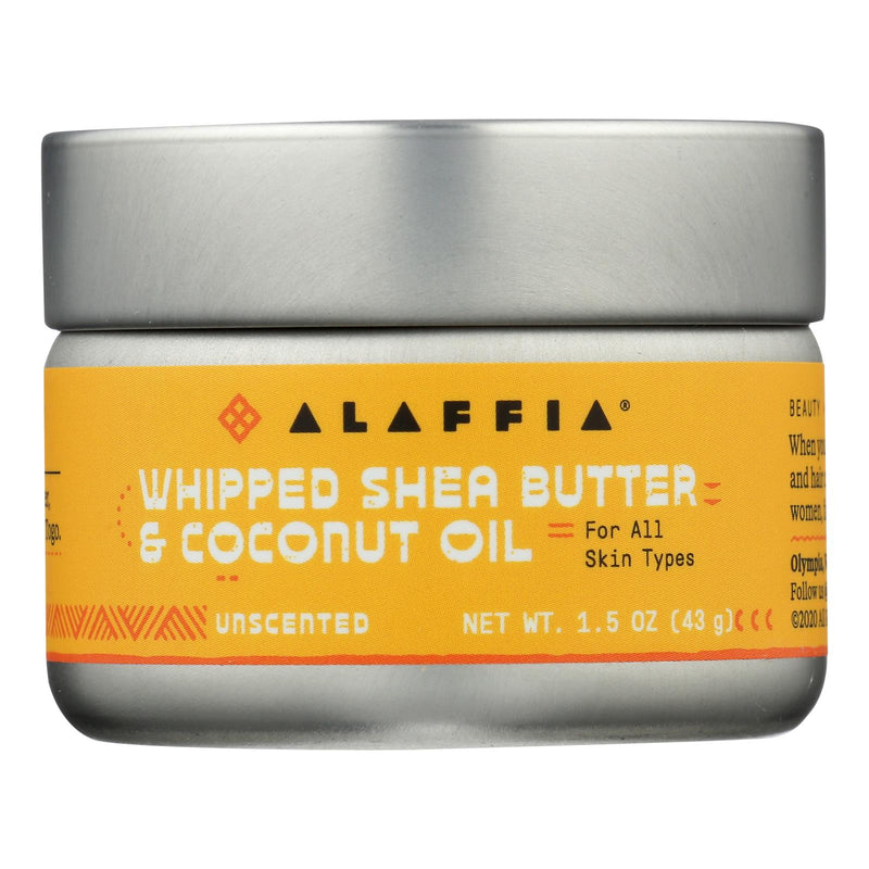 Alaffia - Whpd Shea Butter Coconut Unscnt - 1 Each-1.5 Ounce