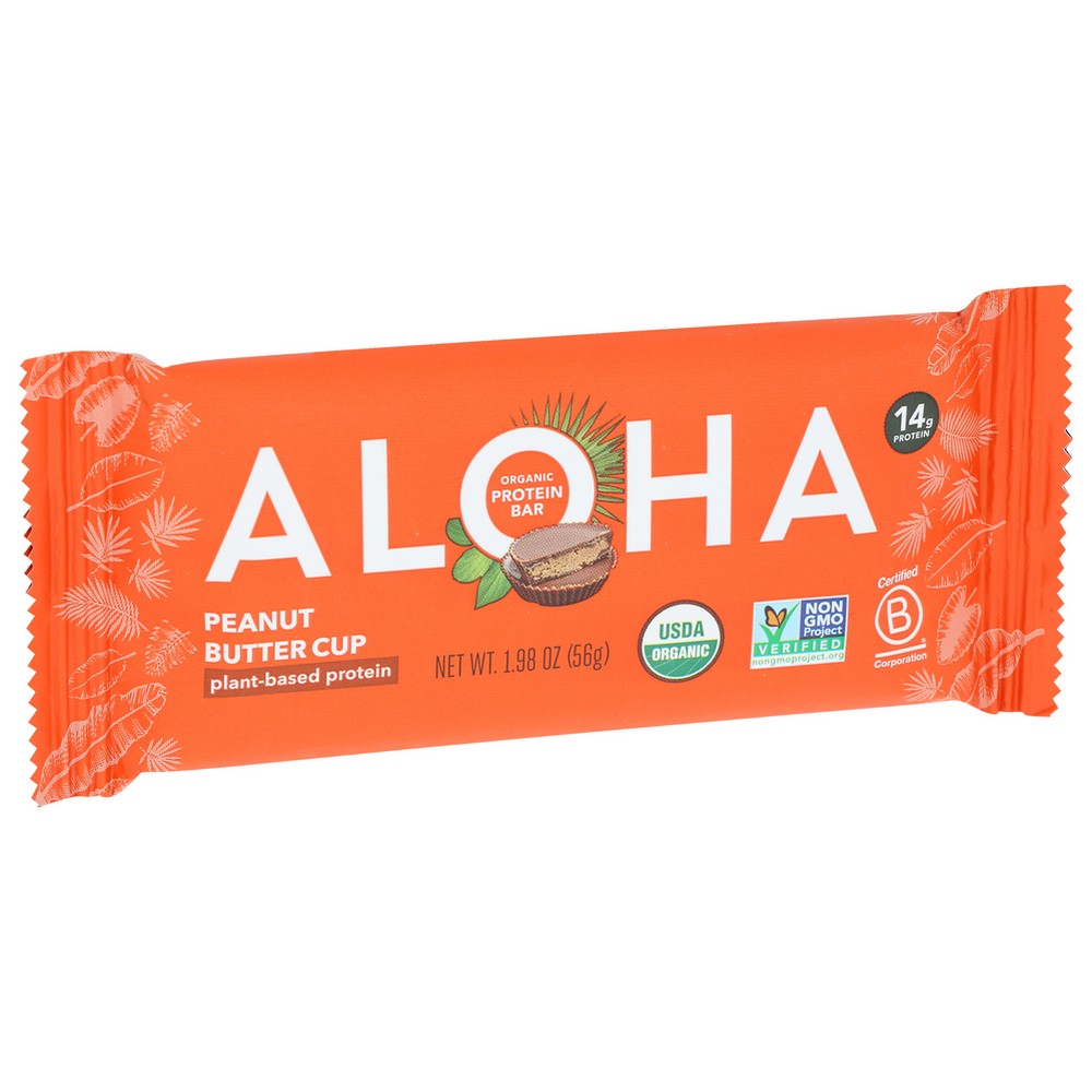 Aloha ,  Bar Protein Pnt Butter Cup 1.98 Ounce,  Case of 12