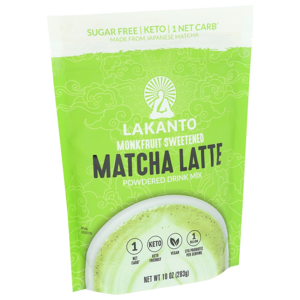 Lakanto® Lfg-033, Lakanto Monkfruit Sweetened Matcha Latte, 10 Oz.,  Case of 8