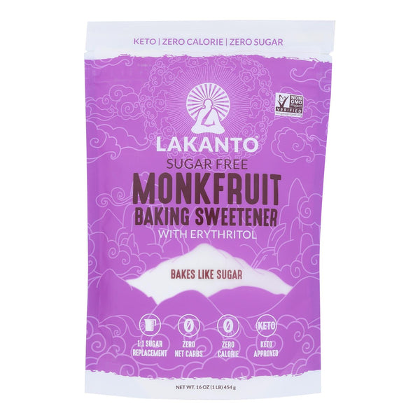 Lakanto - Sweetener Baking Mnkfrt - Case of 8-16 Ounce