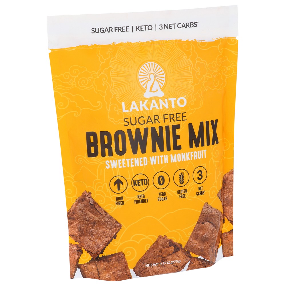 Lakanto Lfg-053,  Baking Mix Brownie 9.7 Ounce,  Case of 8