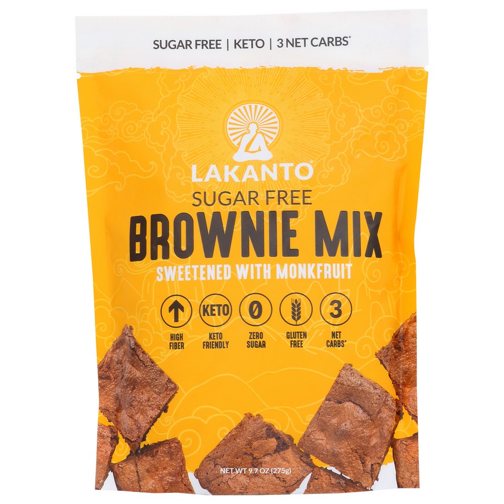 Lakanto Lfg-053,  Baking Mix Brownie 9.7 Ounce,  Case of 8