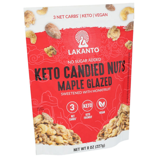 Lakanto Lfg-159,  Nuts Candied Maple Glazed 8 Ounce,  Case of 12