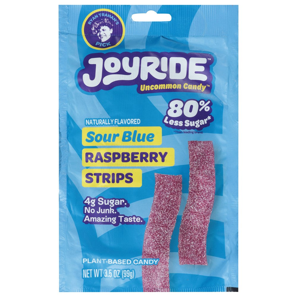 Joy Ride - Sour Strips Blue Rasp - Case of 10-3.5 OZ