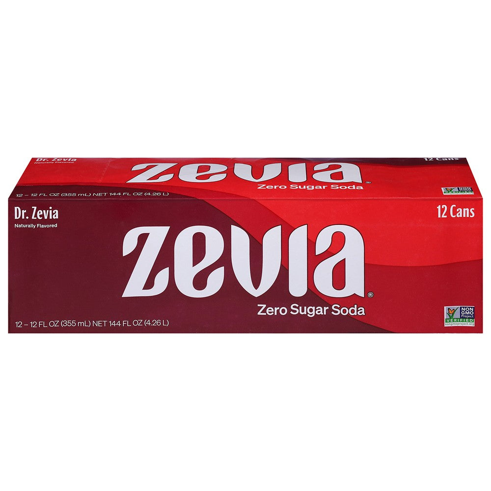 Zevia - Soda Dr. Zevia - Case of 2-12/12 FZ