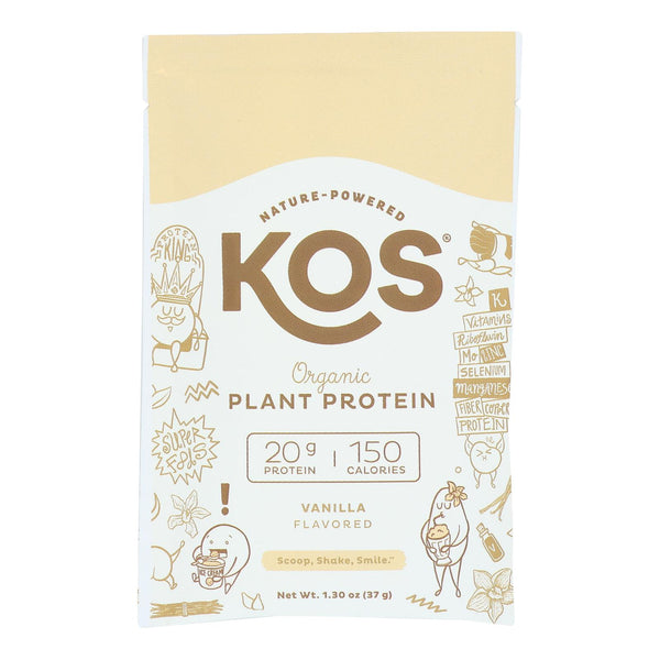 Kos - Prtn/pwdr Vanilla Single - Case of 12-1.30 Ounce