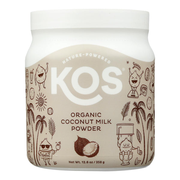 Kos - Powder Coconut Milk 2g Gluten Free - 1 Each-12.6 Ounce