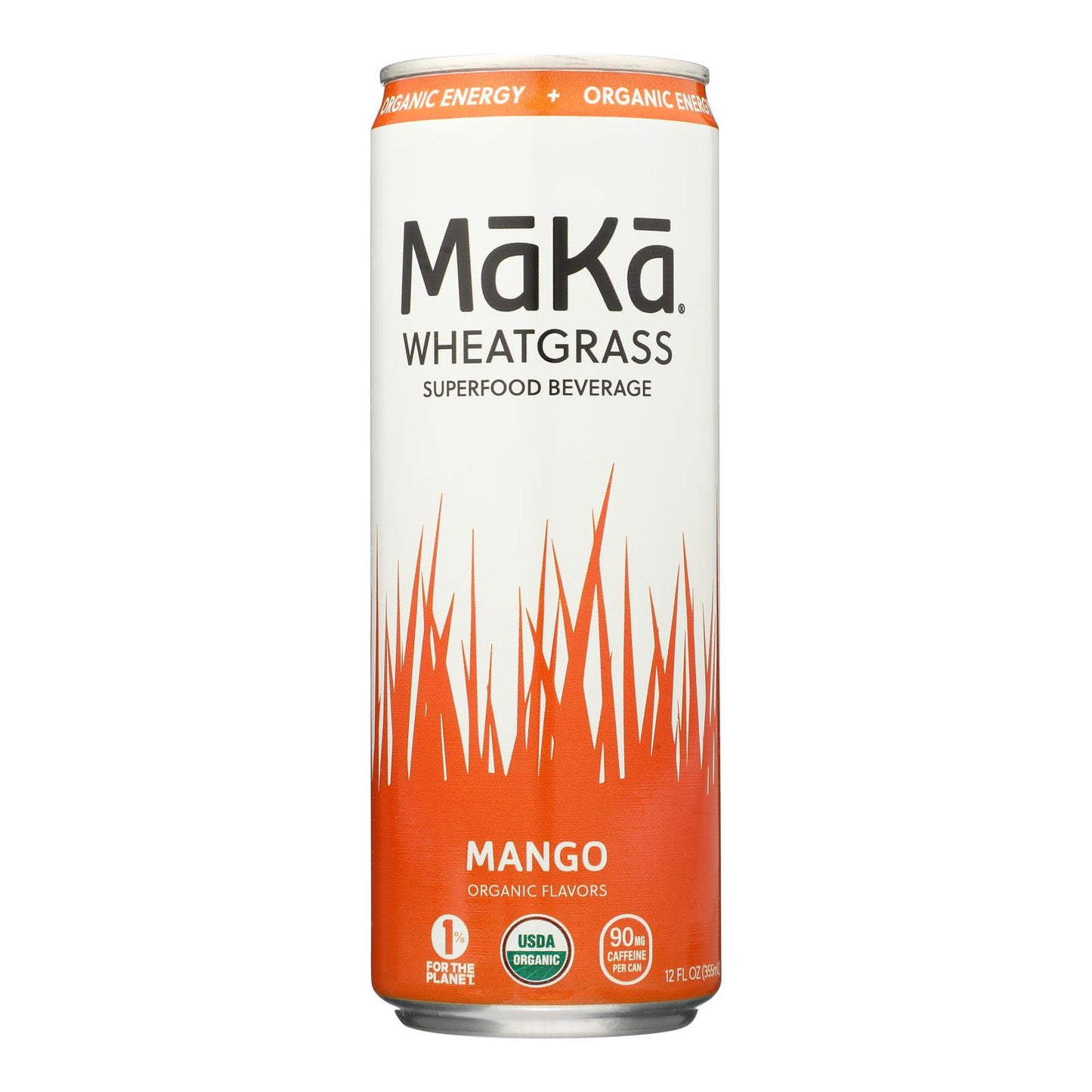 Maka - Whtgrs Mango Enrgz - Case of 12-12 Fluid Ounce