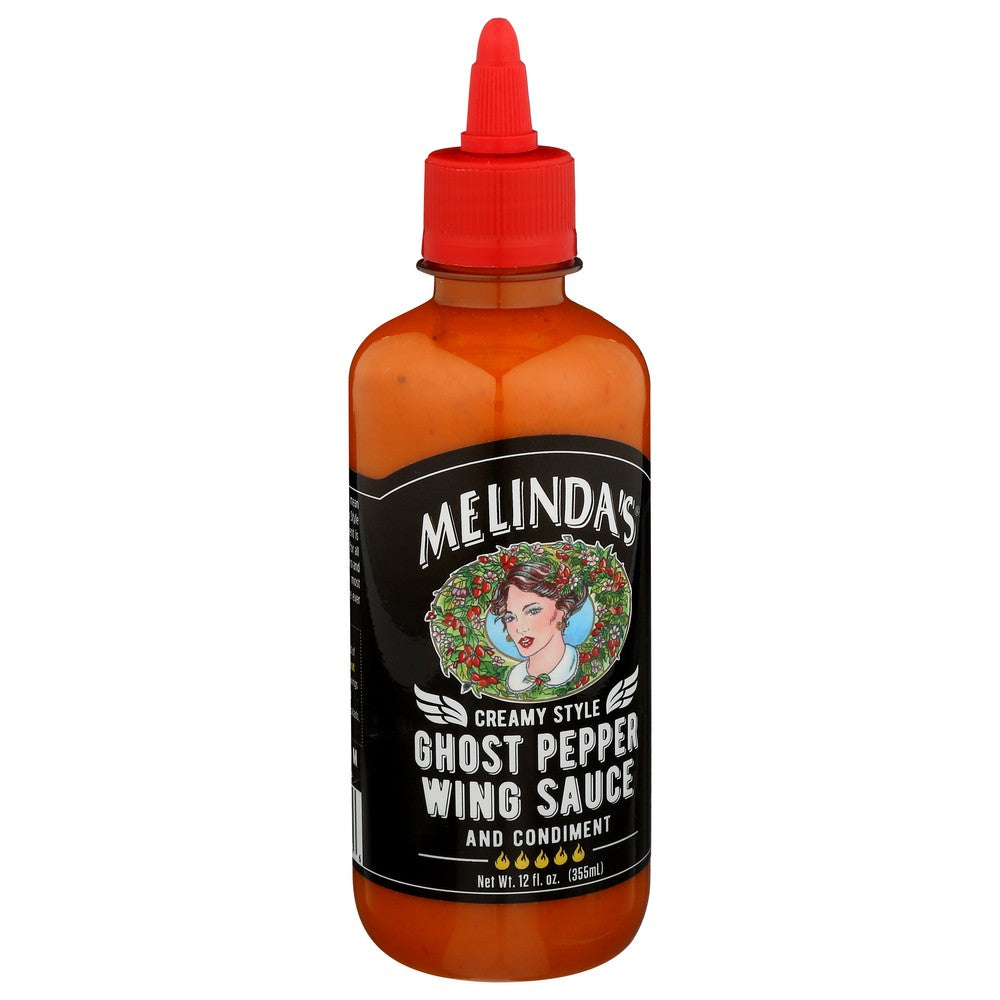 Melindas ,  Sauce Wing Ghst Ppr Cream 12 Fluid Ounce,  Case of 6