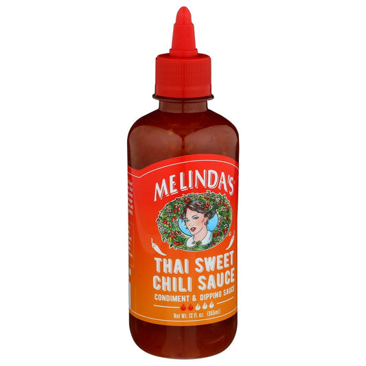 Melindas ,  Sauce Chili Sweet Thai 12 Fluid Ounce,  Case of 6